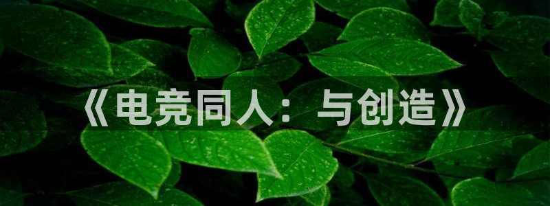 南宫电竞app：《电竞同人：与创造》