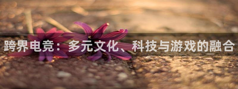 南宫电竞平台：跨界电竞：多元文化、科技与游戏的融合